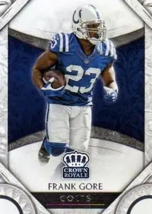 2016 Panini Crown Royale #27 - Frank Gore - Indianapolis Colts