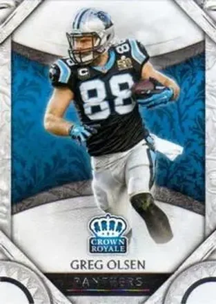 2016 Panini Crown Royale #31 - Greg Olsen - Carolina Panthers