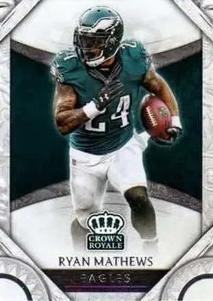 2016 Panini Crown Royale #42 - Ryan Mathews - Philadelphia Eagles