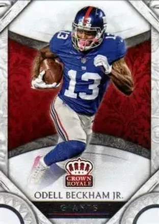 2016 Panini Crown Royale #50 - Odell Beckham Jr. - New York Giants