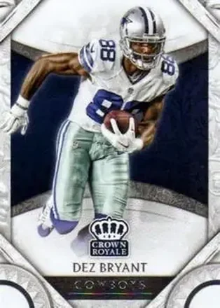 2016 Panini Crown Royale #53 - Dez Bryant - Dallas Cowboys