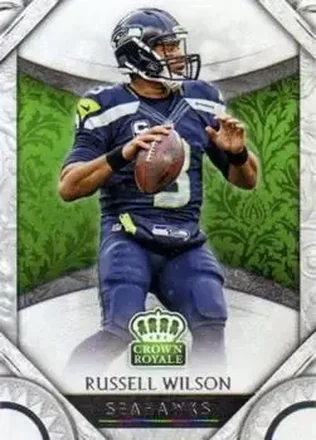 2016 Panini Crown Royale #54 - Russell Wilson - Seattle Seahawks