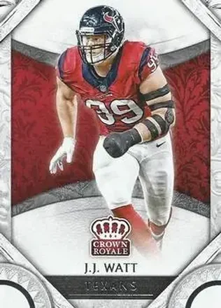 2016 Panini Crown Royale #65 - J.J. Watt - Houston Texans
