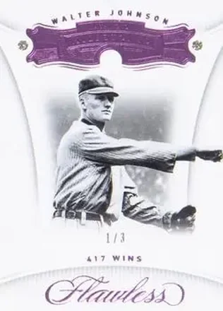 2018 Panini Flawless - Pink #64 - Walter Johnson - Washington Senators