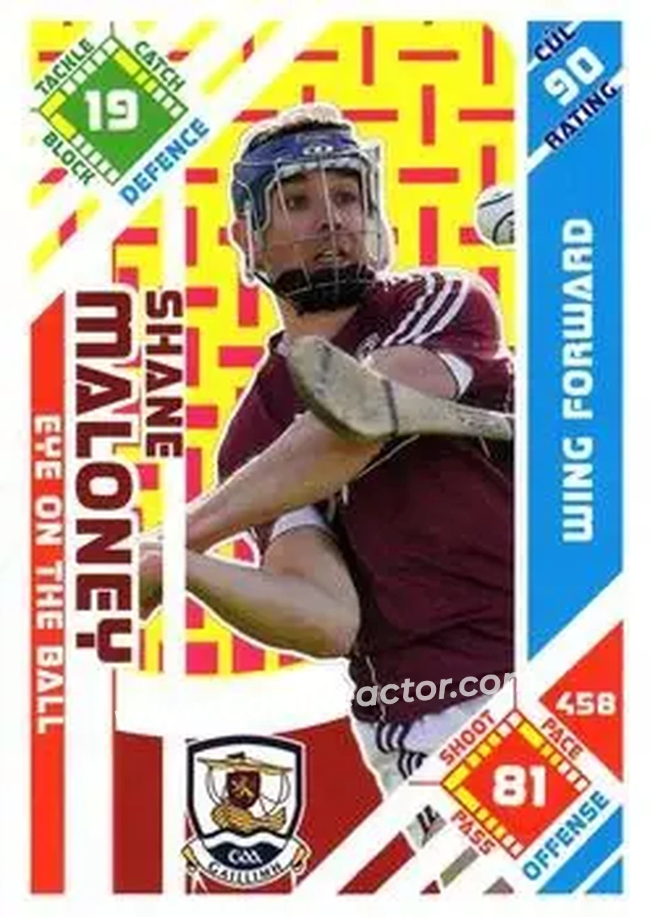 2018 Cúl Heroes #458 - Shane Maloney - Galway - Front