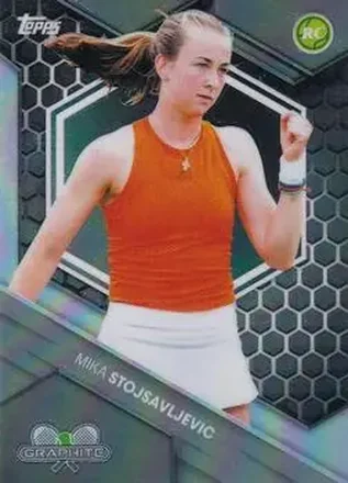 2026 Topps Graphite - White Refractor #153 - Mika Stojsavljevic