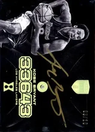 2017-18 Panini Kobe Eminence - All-Time Buckets Diamond Autograph #41 - Kobe Bryant - Los Angeles Lakers