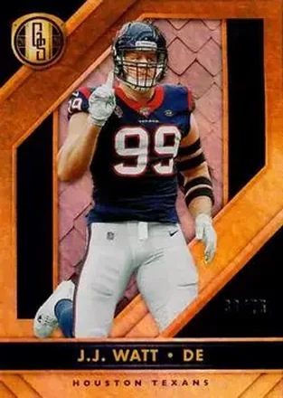 2020 Panini Gold Standard - Platinum #26 - J.J. Watt - Houston Texans