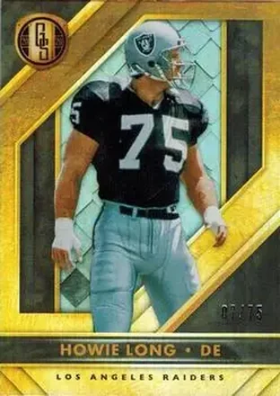 2020 Panini Gold Standard - Platinum #43 - Howie Long - Los Angeles Raiders