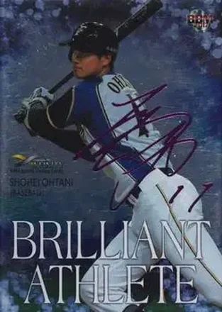 2017 BBM Infinity - Brilliant Athlete Purple Foil Autograph #BA03 - Shohei Ohtani - Hokkaido Nippon-Ham Fighters