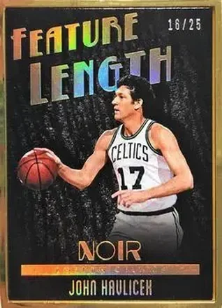 2017-18 Panini Noir #262 - John Havlicek - Boston Celtics
