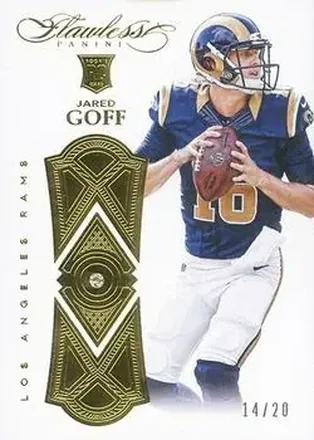 2016 Panini Flawless #81 - Jared Goff - Los Angeles Rams