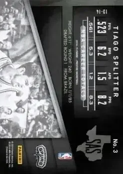 Back of Tiago Splitter