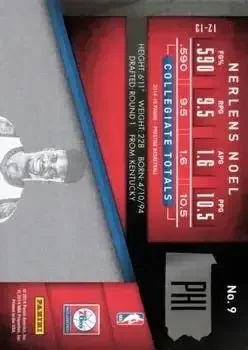 Back of Nerlens Noel