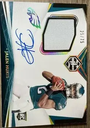2020 Panini Limited - Gold Spotlight #114 - Jalen Hurts - Philadelphia Eagles