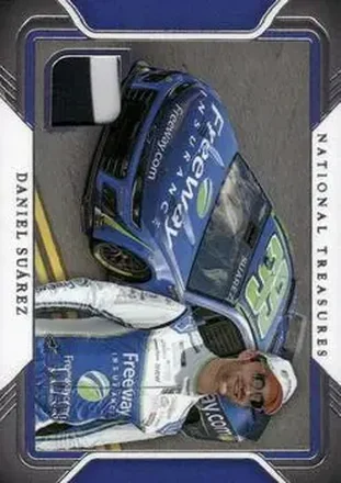 2025 Panini National Treasures - Track Gear #TG-DSZ - Daniel Suarez - Trackhouse Racing