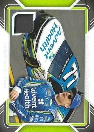 2025 Panini National Treasures #TG-JMY Track Gear Holo Silver Jamie McMurray
