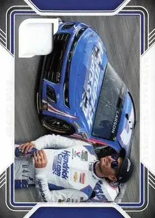 2025 Panini National Treasures - Track Gear Holo Silver #TG-KLN - Kyle Larson - Hendrick Motorsports