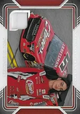 2025 Panini National Treasures - Track Gear Holo Silver #TG-TBR - Toni Breidinger - Tricon Garage