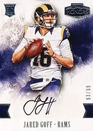 2016 Panini Honors #76 - Jared Goff - Los Angeles Rams