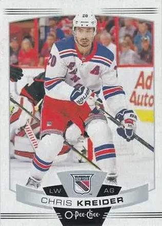 2019-20 O-Pee-Chee #21b - Chris Kreider - New York Rangers