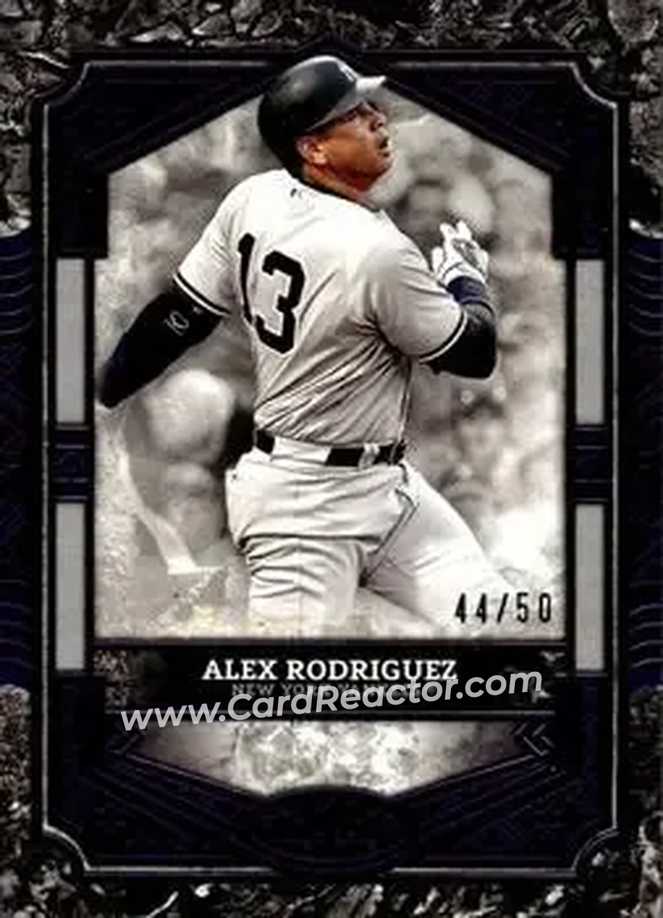 2025 Topps Tier One - Purple Foil #8 - Alex Rodriguez - New York Yankees - Front