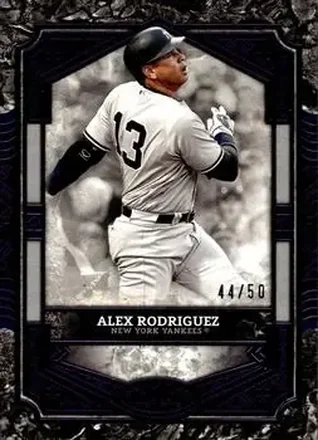 2025 Topps Tier One - Purple Foil #8 - Alex Rodriguez - New York Yankees
