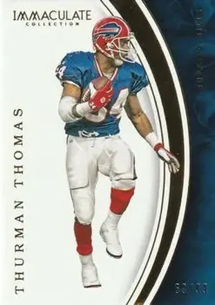 2016 Panini Immaculate Collection #5 - Thurman Thomas - Buffalo Bills