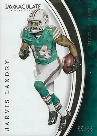 2016 Panini Immaculate Collection #27 - Jarvis Landry - Miami Dolphins