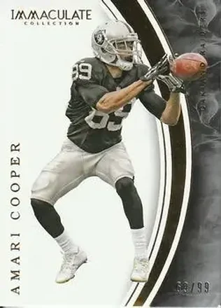 2016 Panini Immaculate Collection #36 - Amari Cooper - Oakland Raiders