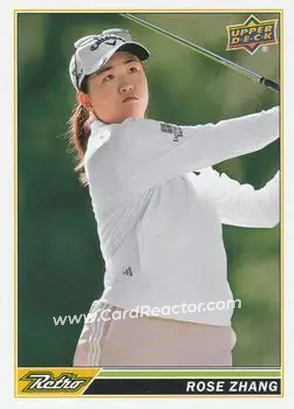 2026 Upper Deck - Retro (Blaster) #R-22 - Rose Zhang - Front