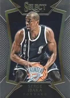 2014-15 Panini Select #7 - Serge Ibaka - Oklahoma City Thunder 2014-15 Panini Select #7 - Serge Ibaka - Oklahoma City Thunder