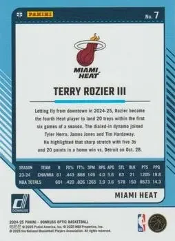 Back of Terry Rozier III
