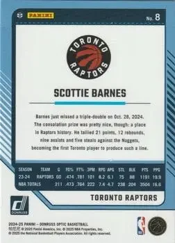 Back of Scottie Barnes