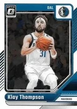 2024-25 Donruss Optic #9 Klay Thompson