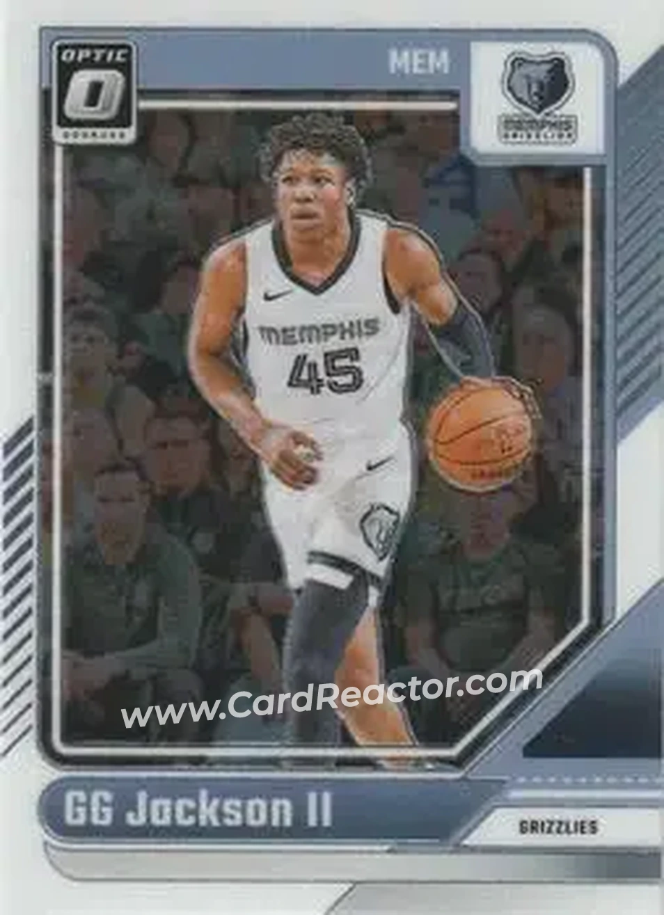 2024-25 Donruss Optic #12 - GG Jackson II - Memphis Grizzlies - Front