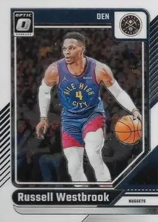 2024-25 Donruss Optic #15 - Russell Westbrook - Denver Nuggets