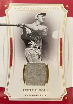2017 Panini National Treasures - Gold #85 - Lefty O'Doul - Philadelphia Phillies