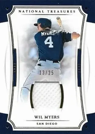 2017 Panini National Treasures - Gold #120 - Wil Myers - San Diego Padres