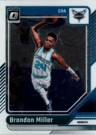 2024-25 Donruss Optic #16 - Brandon Miller - Charlotte Hornets