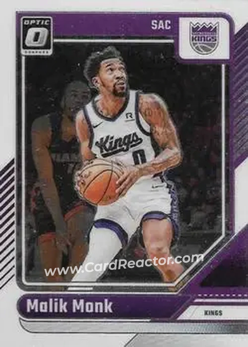 2024-25 Donruss Optic #17 - Malik Monk - Sacramento Kings - Front