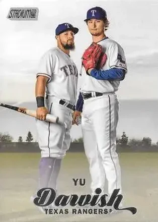 2017 Stadium Club #8b - Yu Darvish - Texas Rangers