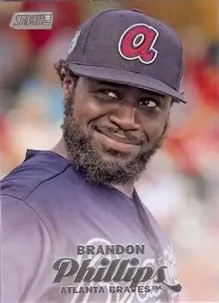 2017 Stadium Club #32b - Brandon Phillips - Atlanta Braves