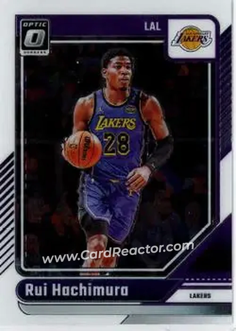 2024-25 Donruss Optic #18 - Rui Hachimura - Los Angeles Lakers - Front 2024-25 Donruss Optic #18 - Rui Hachimura - Los Angeles Lakers - Front