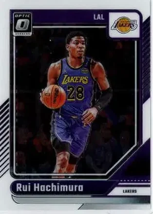 2024-25 Donruss Optic #18 - Rui Hachimura - Los Angeles Lakers