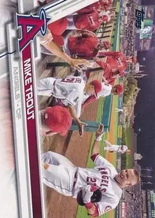2017 Topps #20b - Mike Trout - Los Angeles Angels