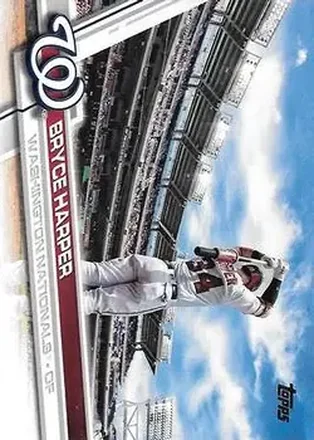 2017 Topps #34b - Bryce Harper - Washington Nationals