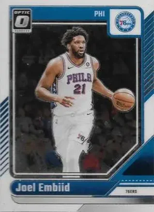 2024-25 Donruss Optic #19 - Joel Embiid - Philadelphia 76ers 2024-25 Donruss Optic #19 - Joel Embiid - Philadelphia 76ers