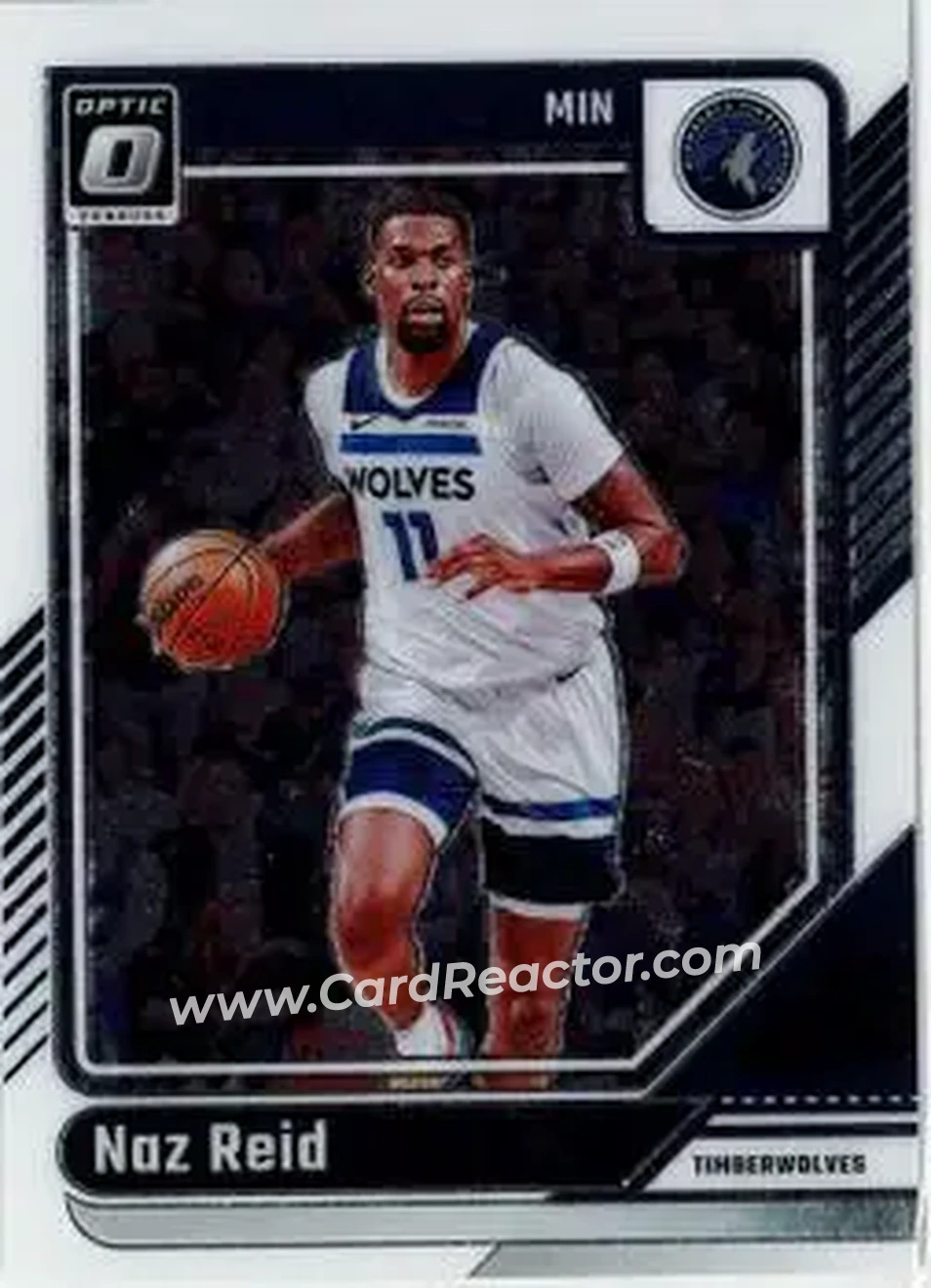 2024-25 Donruss Optic #20 - Naz Reid - Minnesota Timberwolves - Front