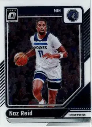 2024-25 Donruss Optic #20 - Naz Reid - Minnesota Timberwolves